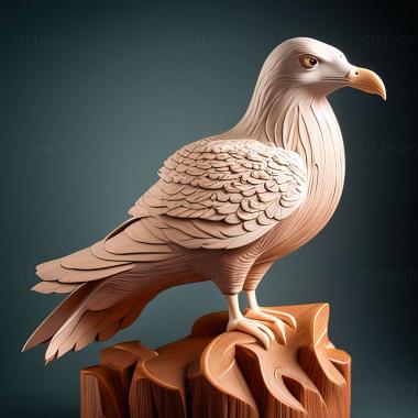 3D model gull (STL)